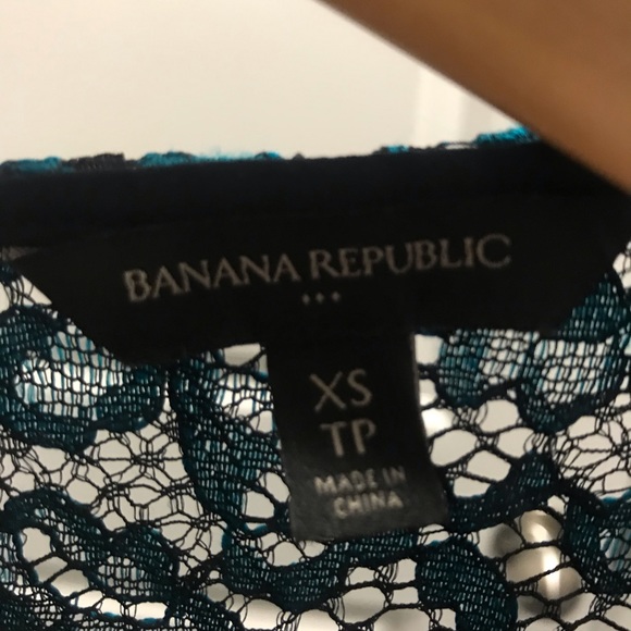 Banana Republic Sleeveless Ombre Lace top XS - Picture 4 of 6